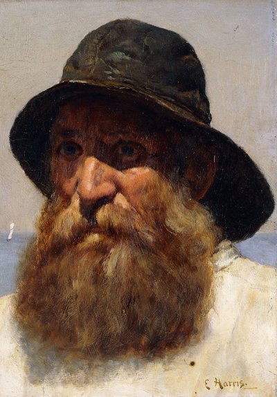 Ritratto di un Pescatore, circa 1895 da Edwin Harris