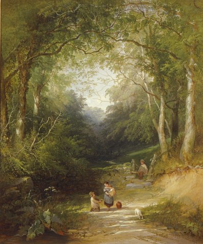 Un sentiero nel bosco da Edwin Henry Boddington