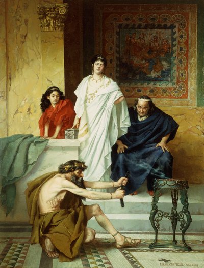 Preparativi per un Sacrificio da Edwin Howland Blashfield