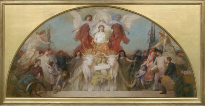 Studio per Minnesota, Granaio del Mondo da Edwin Howland Blashfield