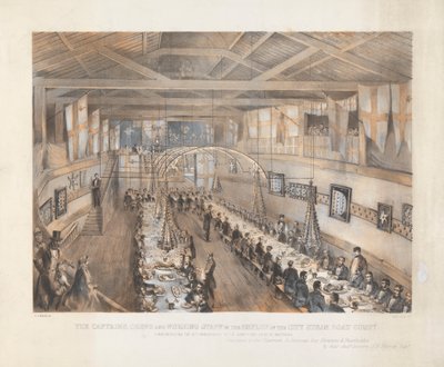 City Steam and Boat Company: Cena per i Capitani da Edwin Jewitt