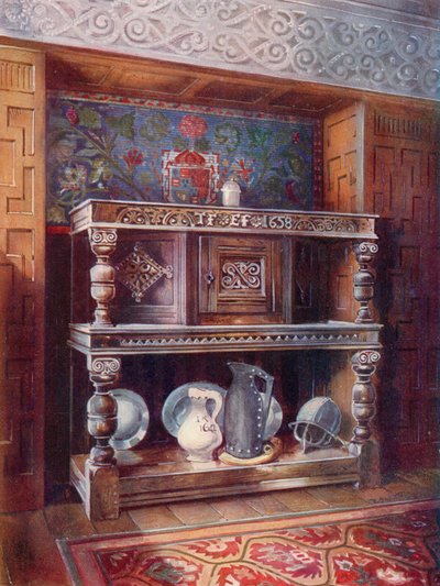 Credenza da corte da Edwin John Foley