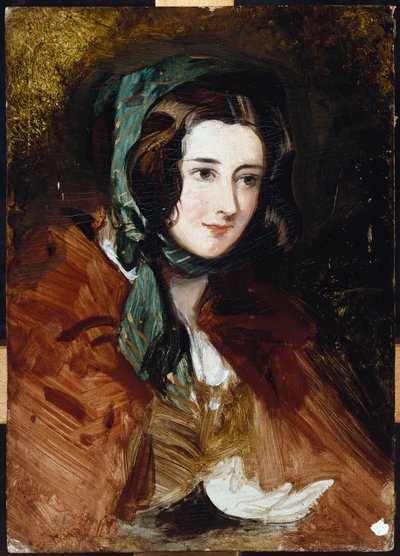 Studio di ritratto di Lady Harriet Hamilton da Edwin Landseer