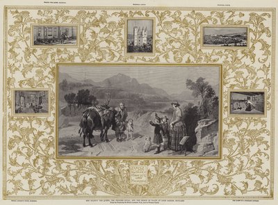 Sua Maestà la Regina, la Principessa Reale e il Principe di Galles a Loch Laggan, Scozia da Edwin Landseer