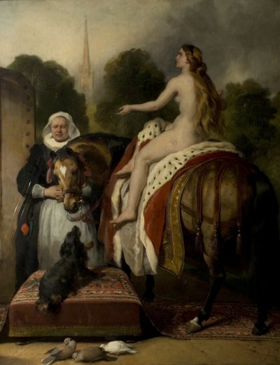 Preghiera di Lady Godiva da Edwin Landseer