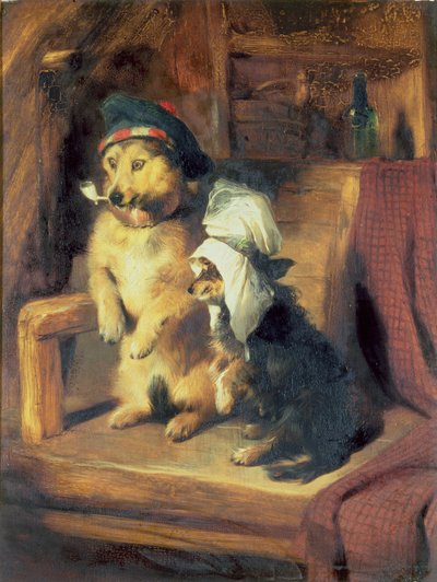 Piccoli vagabondi, 1836 da Edwin Landseer
