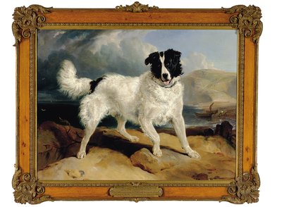 Nettuno, proprietà di William Ellis Gosling, Esq., 1824 da Edwin Landseer