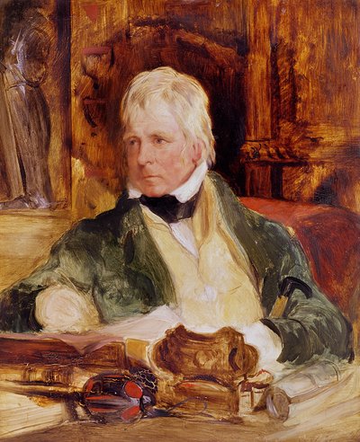Ritratto di Sir Walter Scott, c.1824 da Edwin Landseer