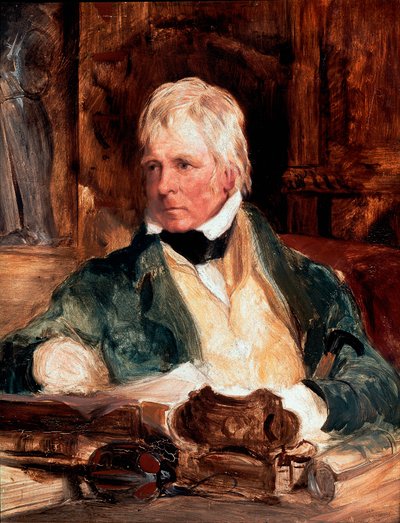 Ritratto di Walter Scott, scrittore scozzese da Edwin Landseer