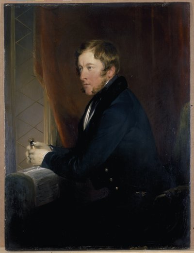 Ritratto di William Spencer Cavendish, 6º Duca di Devonshire da Edwin Landseer