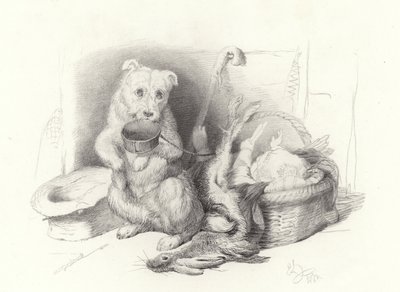 Il mendicante da Edwin Landseer