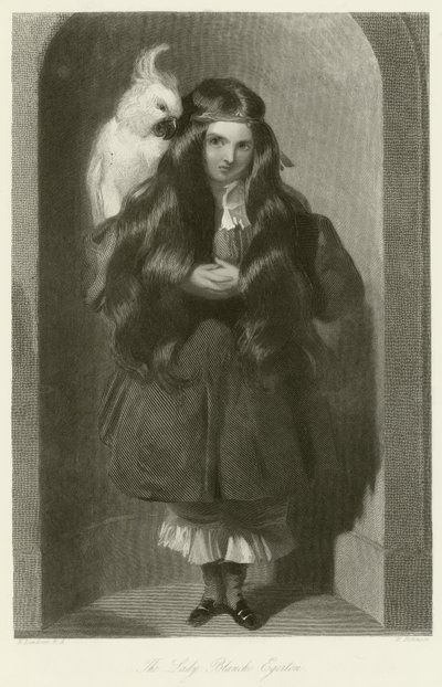 La Signora Blanche Egerton da Edwin Landseer