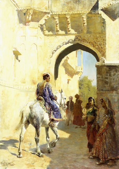 Una scena araba da Edwin Lord Weeks