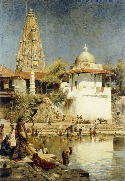 Il Gange a Benares da Edwin Lord Weeks