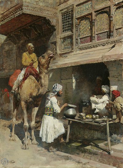 La bottega del fabbro da Edwin Lord Weeks