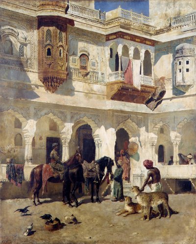 Il Rajah parte per una caccia da Edwin Lord Weeks