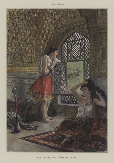 Le mogli dello Scià di Persia da Edwin Lord Weeks