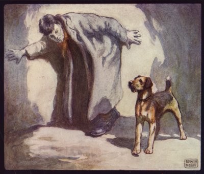 Cane poliziotto al lavoro da Edwin Noble