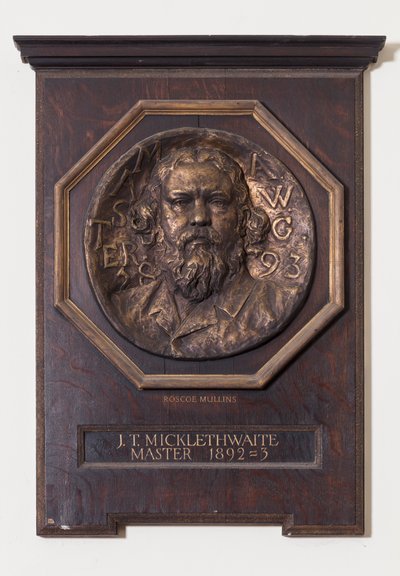 Medaglia con John T. Micklethwaite, c.1893 da Edwin Roscoe Mullins
