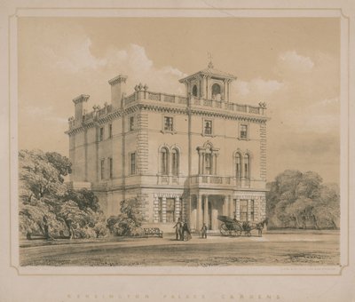Giardini di Kensington Palace da Edwin Thomas Dolby