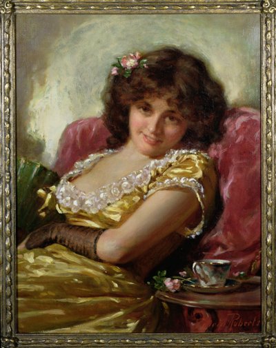 Ritratto di una Donna, c.1890 da Edwin Thomas Roberts