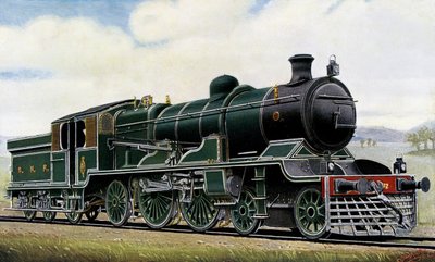 Sulle orme di Clive: De Glehn "Atlantic", ferrovia Bengal - Nagpur da Edwin Thomas Rudd