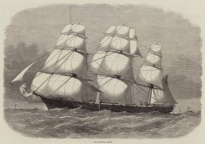 HM Corvette Volage da Edwin Weedon