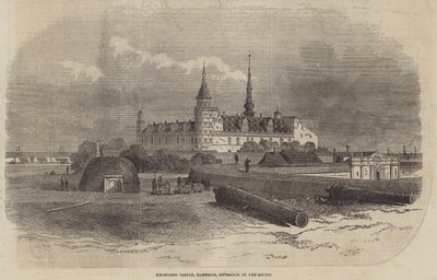 Castello di Kronborg, Elsineur, ingresso del Sound da Edwin Weedon