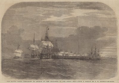 La flotta baltica si prepara ad ancorare all