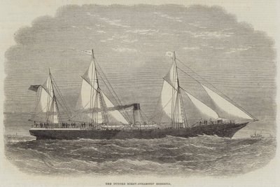 La Nave a Vapore Dundee Hibernia da Edwin Weedon