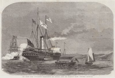 Il Granduca Costantino sbarca dall
