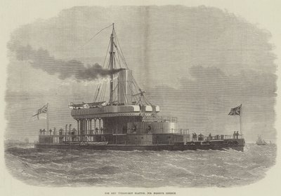 La nuova nave torretta Glatton, per la difesa del porto da Edwin Weedon