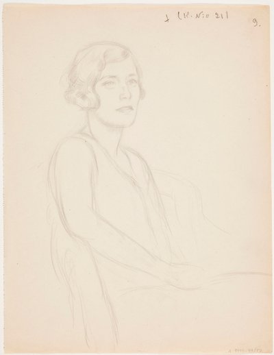 Ritratto di una giovane donna da Eero Järnefelt