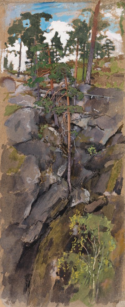 Foresta rocciosa da Eero Järnefelt