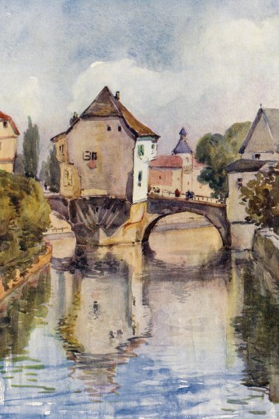 Il Reno: Vecchio ponte a Kreuznach da Effie Jardine