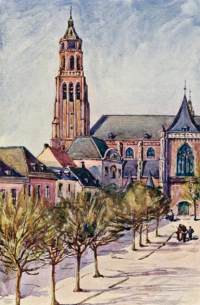Il Reno: La Groote Kerk, Arnheim da Effie Jardine