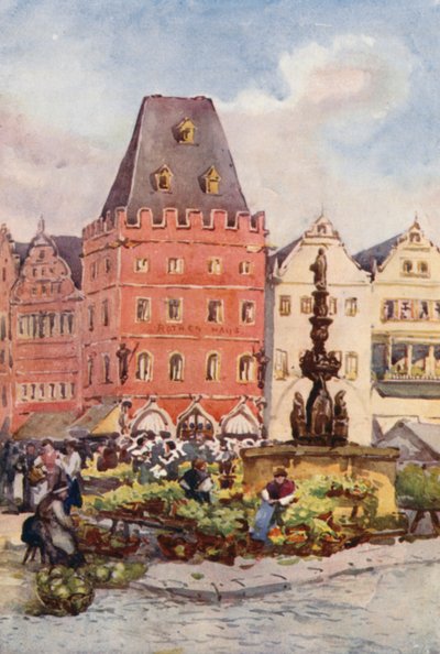 Il Reno: La Casa Rossa, Treviri, Treviri da Effie Jardine