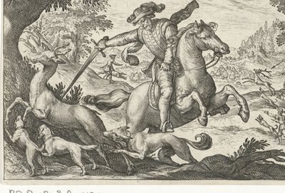 Caccia al cervo da Egbert Jansz.