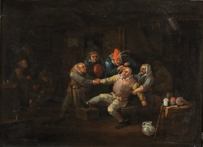 La Visita del Chirurgo, c.1676-1744 da Egbert van (c.1676 1744) Heemskerck