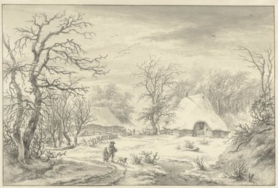 Paesaggio invernale da Egbert van Drielst