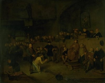 Un processo da Egbert van I Heemskerck