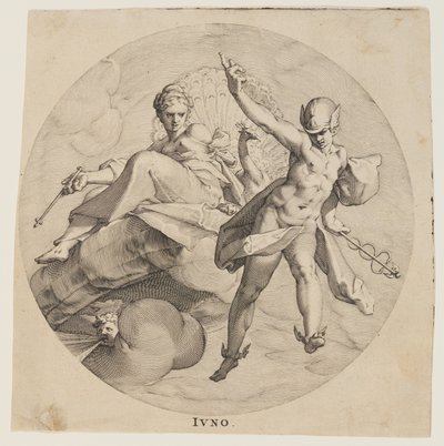 Giunone, da Le tre dee da Egbert van Panderen