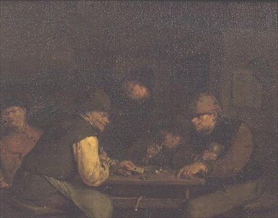 I giocatori di carte, c.1655-60 da Egbert van the Elder Heemskerck