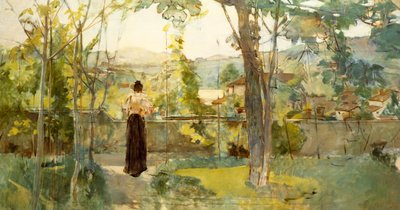 Dal mio giardino (a Signa), c.1888 da Egisto Ferroni