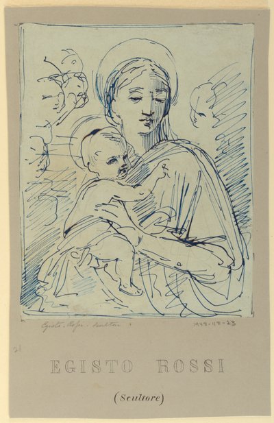 Madonna e Bambino da Egisto Rossi