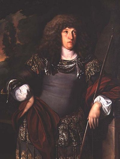 Ritratto di un gentiluomo in costume classico da Eglon Hendrick van der Neer