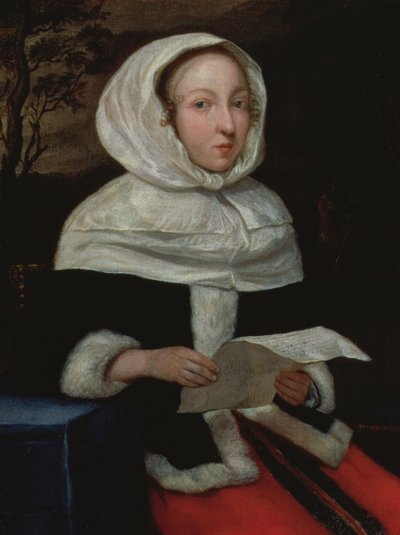 Ritratto di una signora seduta che legge una lettera da Eglon van der Neer