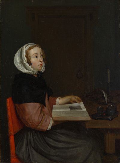 Il lettore da Eglon van der Neer