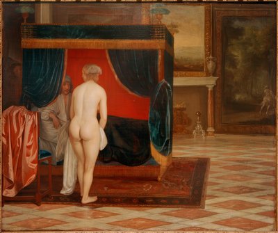 La moglie di Candaules scopre il nascosto Gige da Eglon Hendrik van der Neer