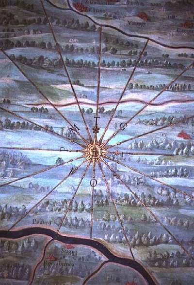 Raggi di sole (dettaglio) da Egnazio Danti